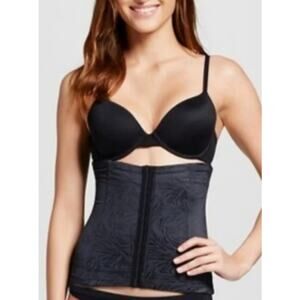 Maidenform Flexees Corset 6868 Waistnipper Black Medium